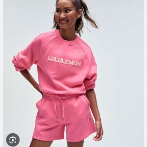 LULULEMON Scuba Oversized Pullover in Sakura Pink